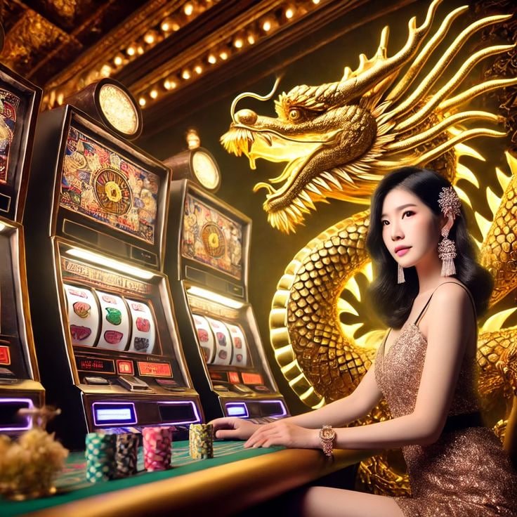 Meja permainan live casino dengan dealer profesional dan interaksi pemain